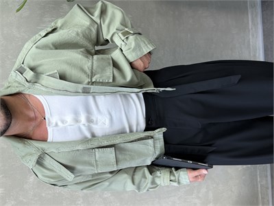 PREMIUM SERI ÖZEL KESIM OVERSIZE CEKET YEŞİL
