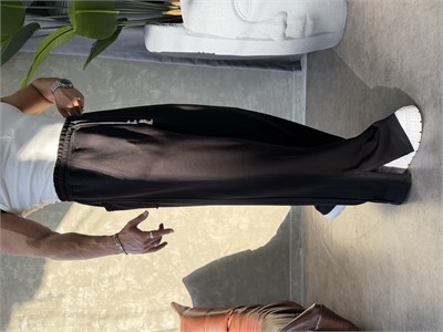 PREMIUM SERİ SUPER BAGGY YIRTMAÇLI EŞOFMAN SİYAH