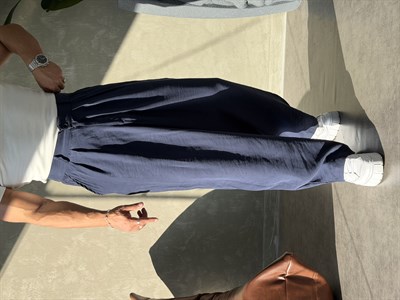 PREMIUM TENSEL BAGGY PANTOLON LACİVERT