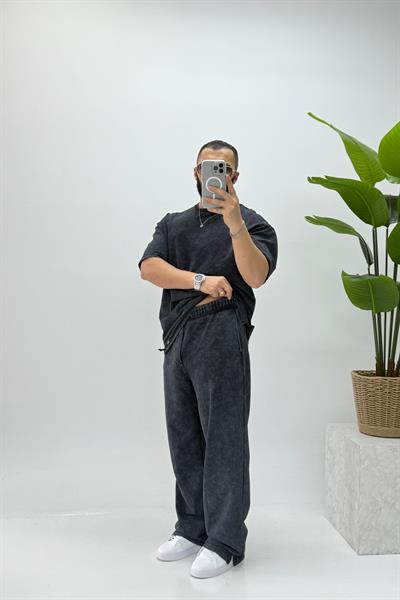 PREMİUM YIKAMALI OVERSİZE TAKIM