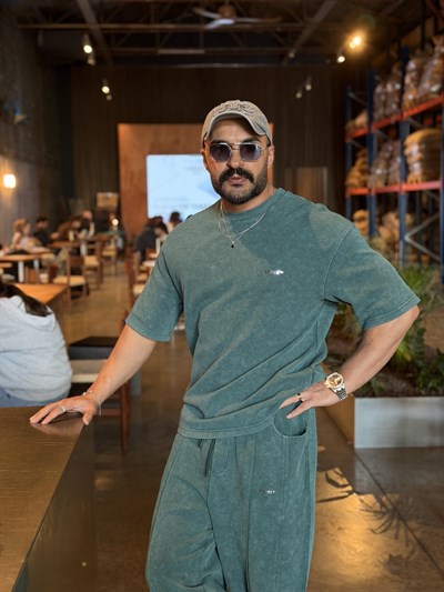 PREMİUM YIKAMALI OVERSİZE TAKIM YEŞİL