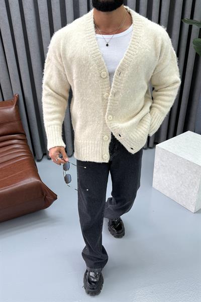 PREMİUM YÜN HIRKA BEJ