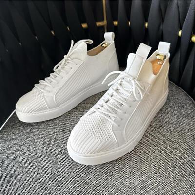 Rahat Kalıp Triko Ayakkabı Beyaz