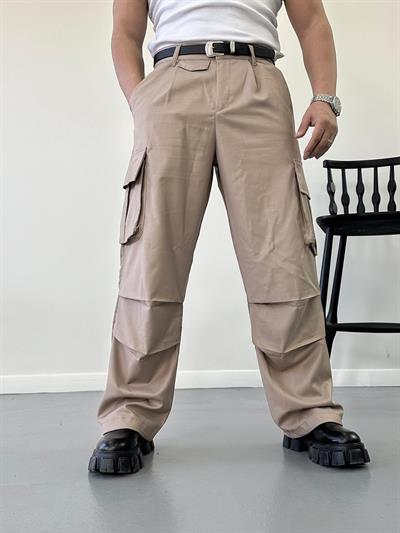 Vizon Baggy Kargo Pantolon