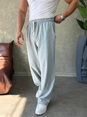 YIKAMALI BAGGY EŞOFMAN ALTI BUZ GRİ