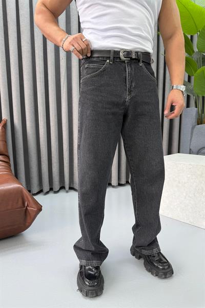 ZIMBA DETAYLI BAGGY JEAN FÜME