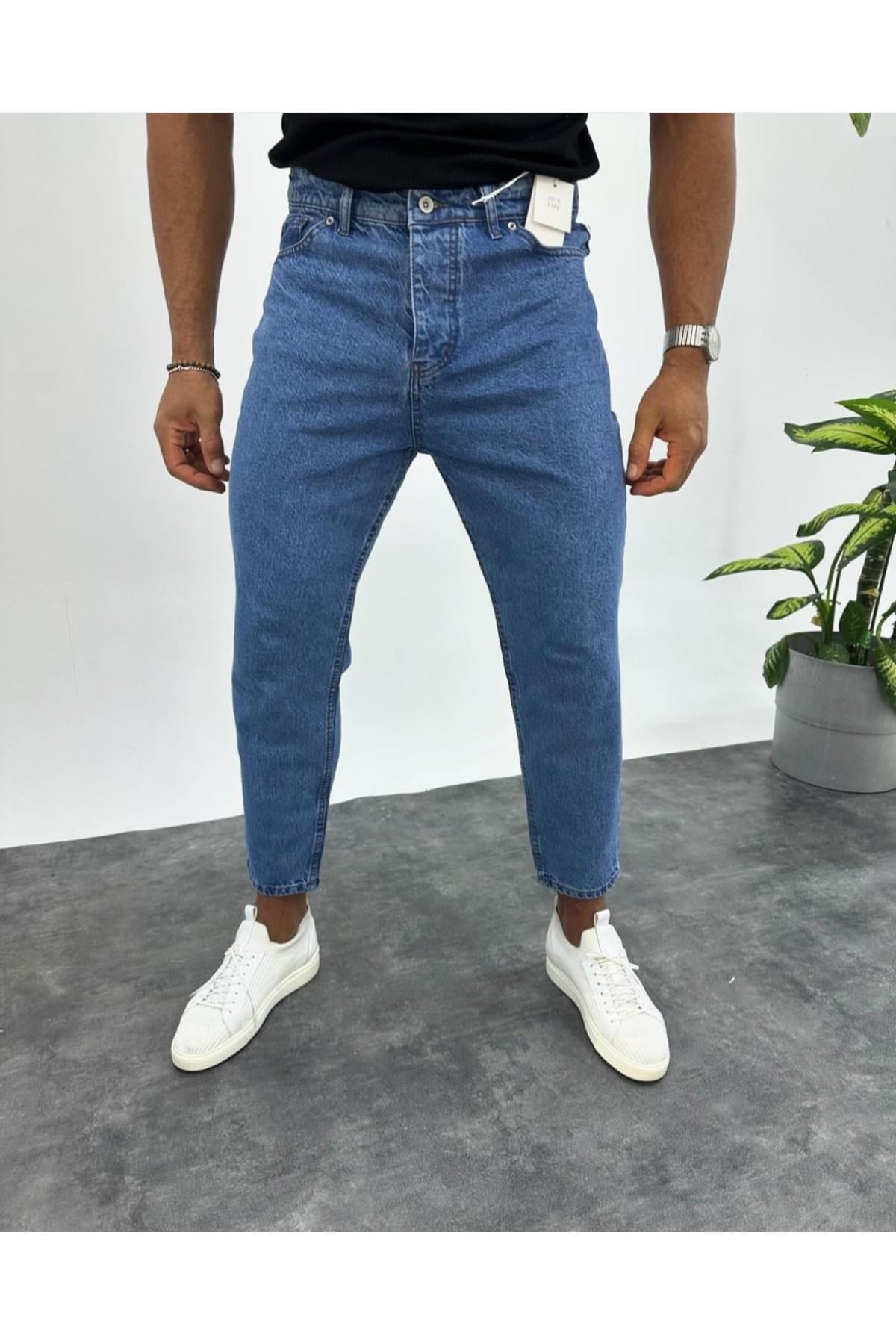 BOYFREND JEAN KOYU MAVİ