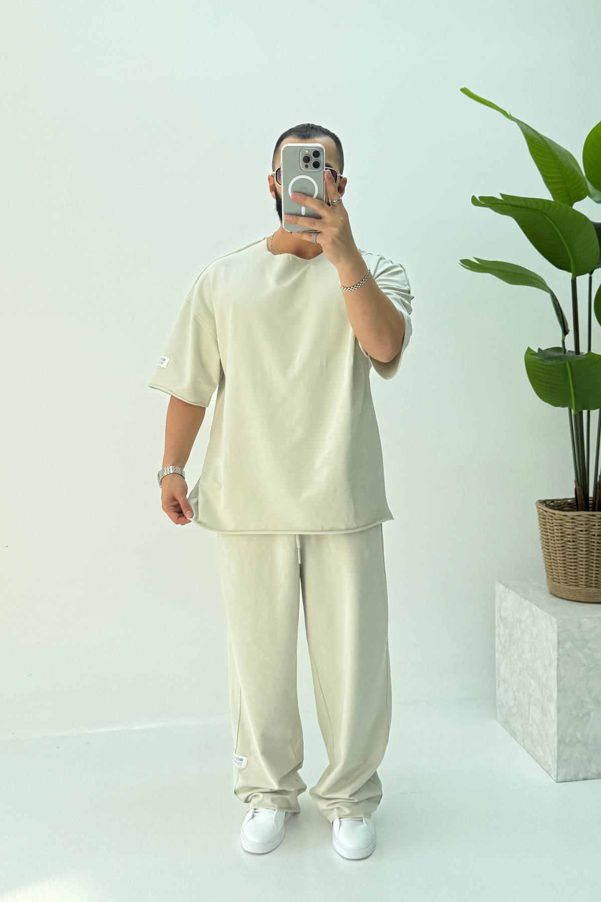 PREMİUM OVERSİZE TAKIM KREM