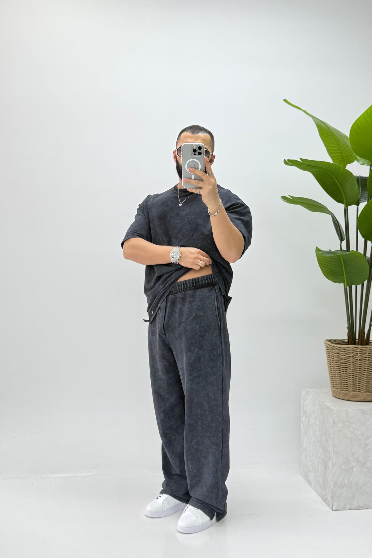 PREMİUM YIKAMALI OVERSİZE TAKIM