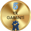 5 Yıl Garanti