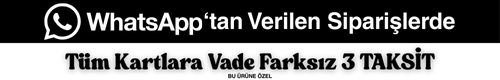 Whatsapp sipariş 3 Taksit
