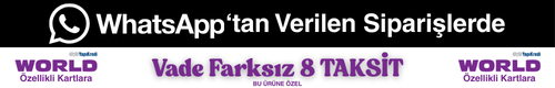 Whatsapp sipariş 8 Taksit