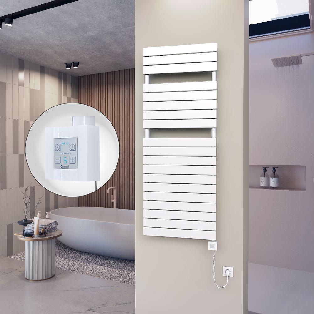 10H Elektrikli Havlupan 600x1550 Beyaz Ktx4 1000 Watt Spiral Kablolu