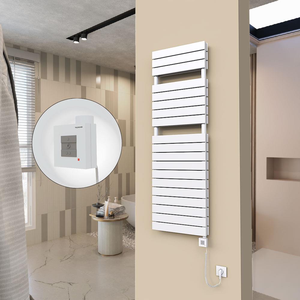 20H Elektrikli Havlupan 500x1550 Beyaz Ktx1 1000 Watt Spiral Kablolu
