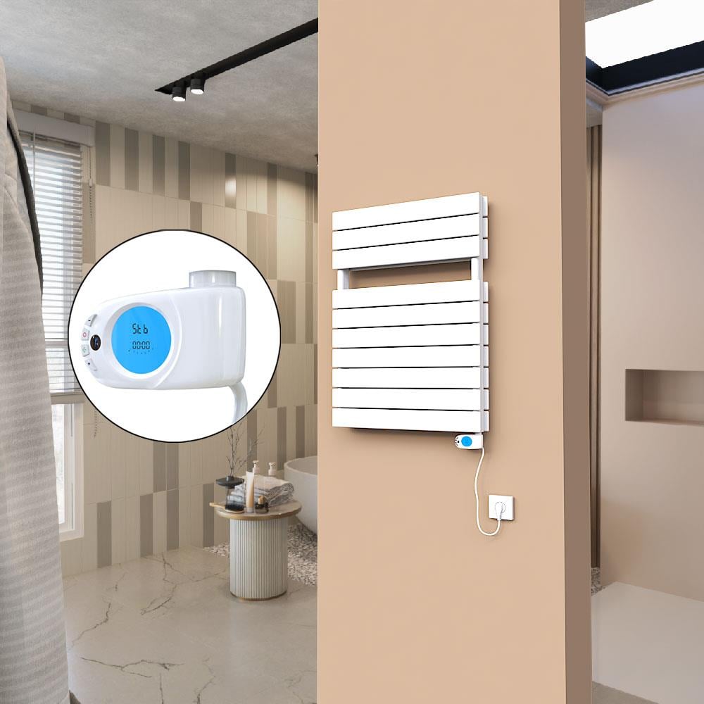 21H Elektrikli Havlupan 600x810 Beyaz (Musa Termostat) 900 W