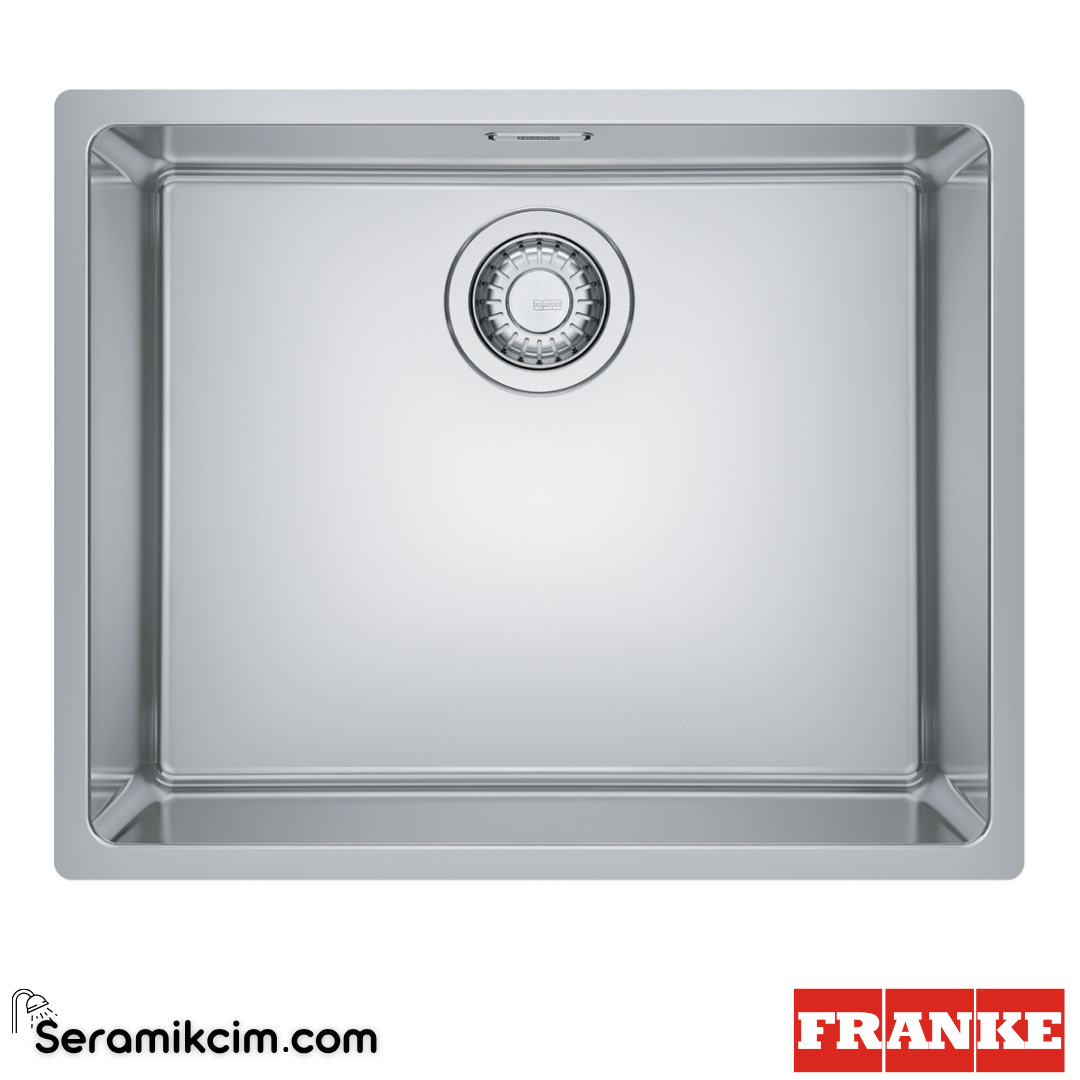Franke Maris MRX 110-50 Tezgahaltı Dikdörtgen 540x440mm Paslanmaz Çelik Eviye İnox 122.0654.853