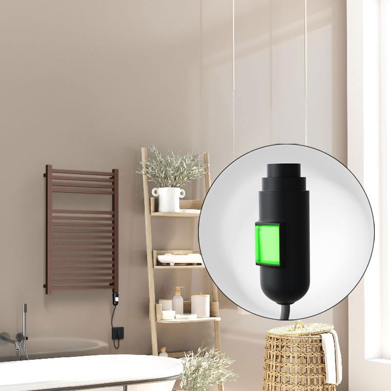 Barbados Elektrikli Havlupan 500x800 Bakır Eskitme Parlak (On/Off Düğmeli) 300W