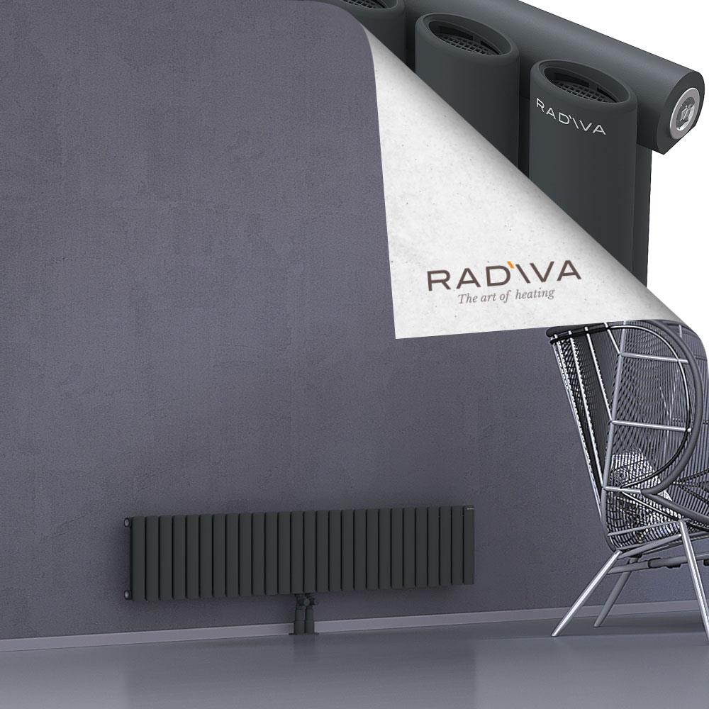 Bia Alüminyum Radyatör 300x1558 Koyu Antrasit