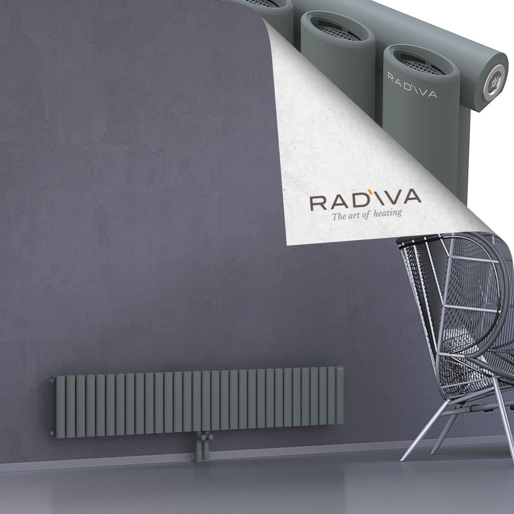 Bia Alüminyum Radyatör 300x1790 Antrasit