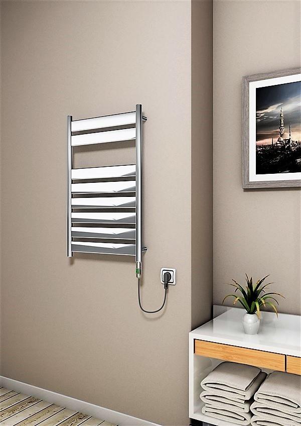 Bora Bora Elektrikli Havlupan 300 Watt 500x800 Krom (On/Off Düğmeli)