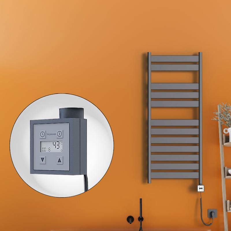 Bora Bora Elektrikli Havlupan 500x1200 Antrasit Ktx3 600 Watt Spiral Kablolu