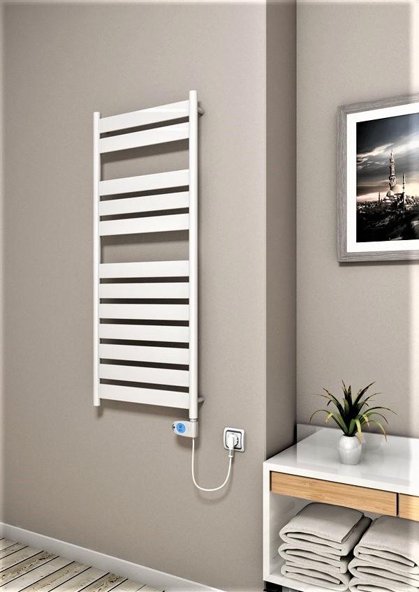Bora Bora Elektrikli Havlupan 600 Watt 500x1200 Beyaz (Musa Termostat)