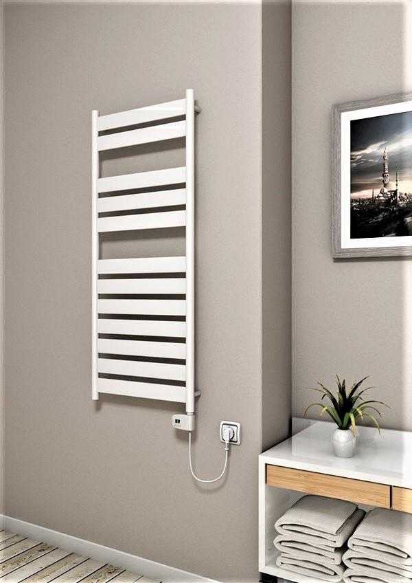 Bora Bora Elektrikli Havlupan 600 Watt 500x1200 Beyaz (Thesis Termostat)