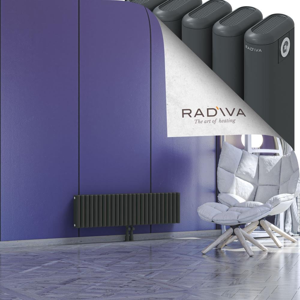 Kotto Alüminyum Radyatör 300x1121 Koyu Antrasit