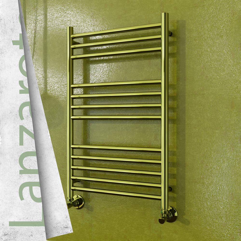Lanzarote Dekoratif Havlupan 500x800 (Paslanmaz Çelik) Altın Renkli