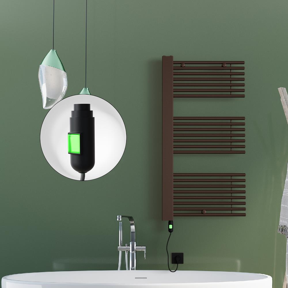 MALE Elektrikli Havlupan 600x1190  Bakır Eskitme (On/Off Düğmeli) 600W
