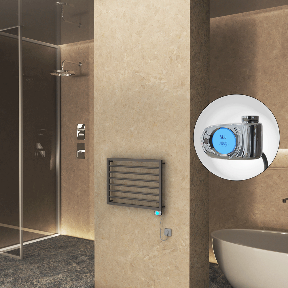 NAXOS Elektrikli Havlupan 800x578 Terra Matt  Texture (Musa Termostat) 300W