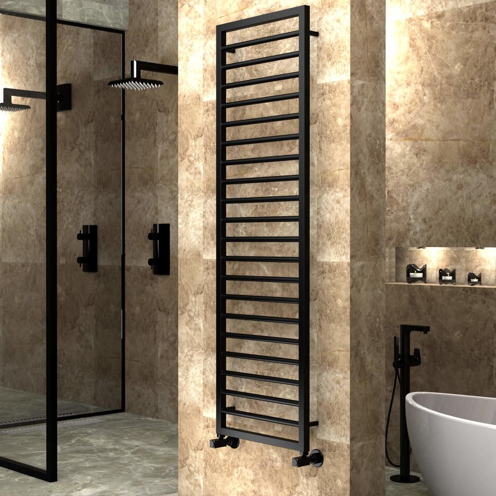 Naxos Dekoratif Havlupan 500x1655 Mat Siyah