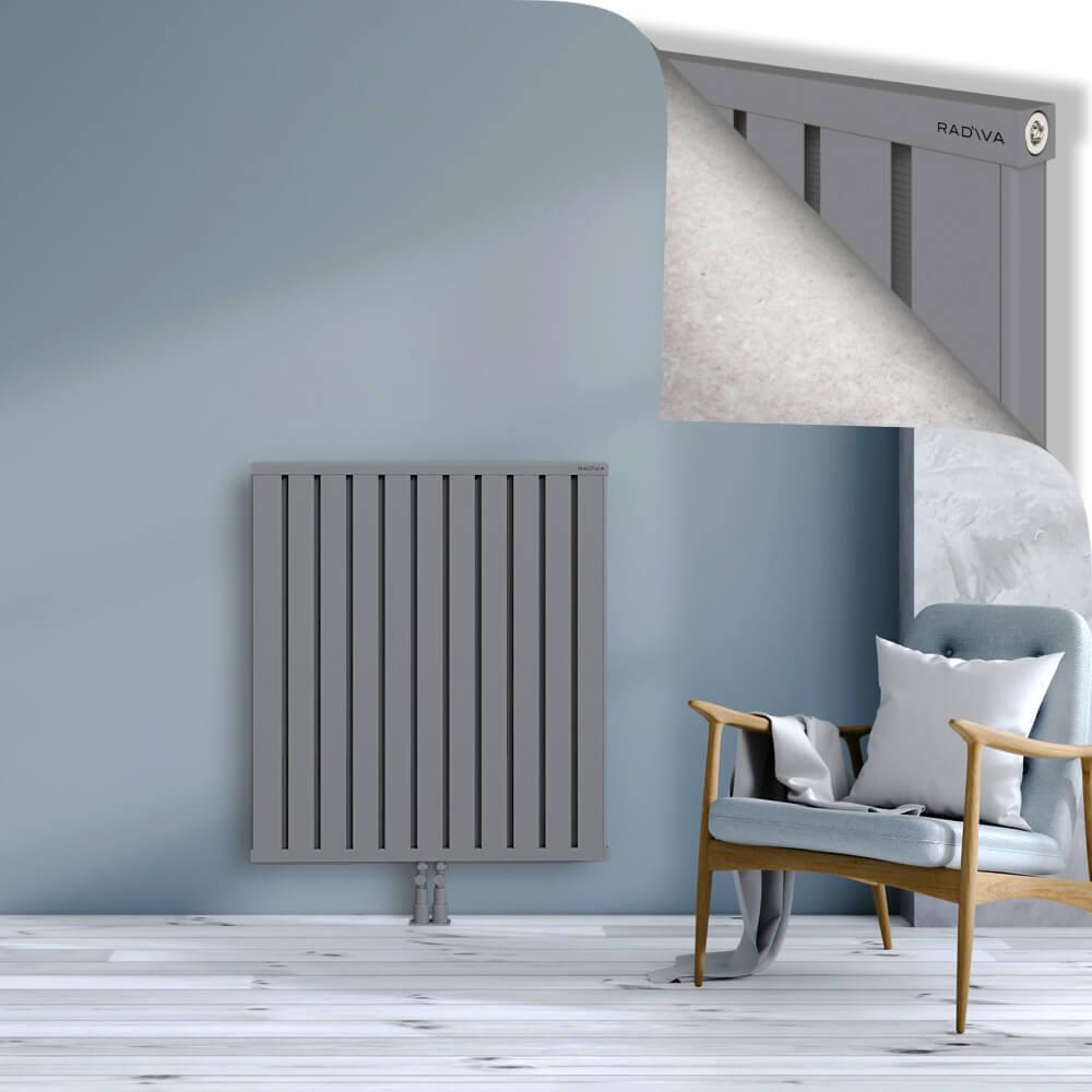 OBI Dekoratif Alüminyum Radyatör 1000x884 Gri