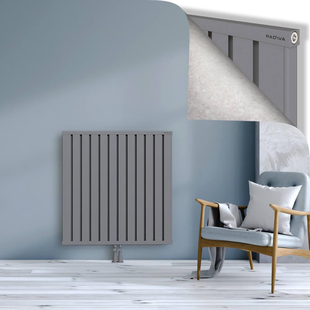 OBI Dekoratif Alüminyum Radyatör 1000x964 Gri
