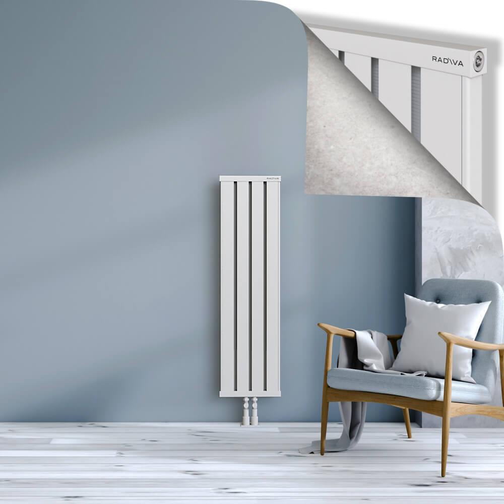 OBI Dekoratif Alüminyum Radyatör 1200x324 Beyaz