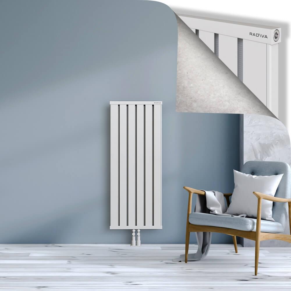 OBI Dekoratif Alüminyum Radyatör 1200x484 Beyaz