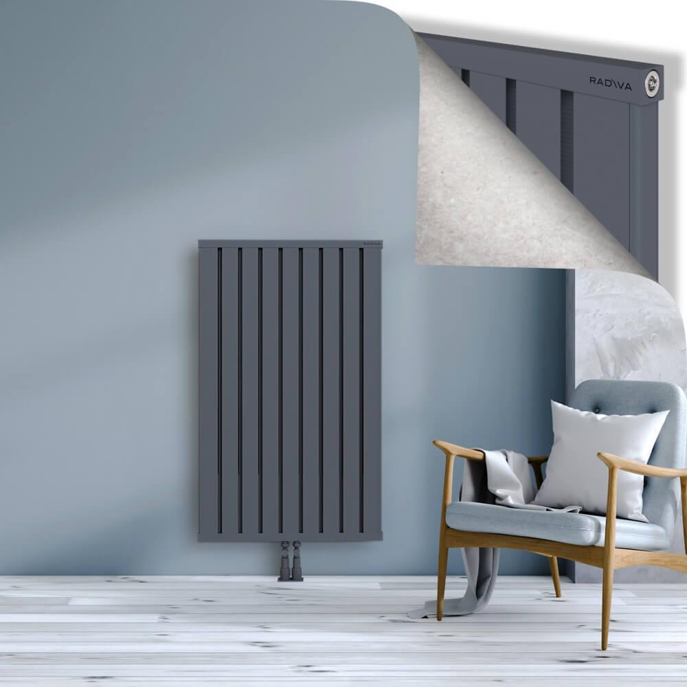 OBI Dekoratif Alüminyum Radyatör 1200x724 Antrasit
