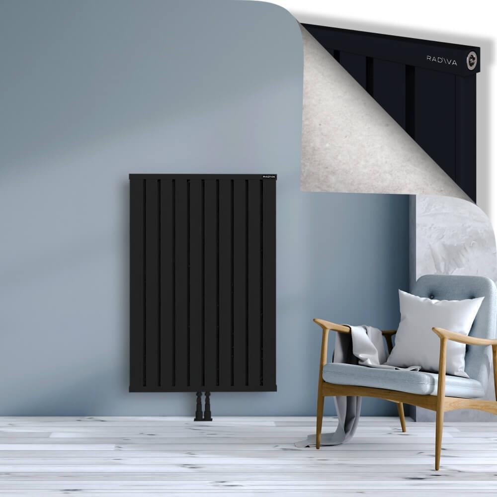 OBI Dekoratif Alüminyum Radyatör 1200x804 Siyah