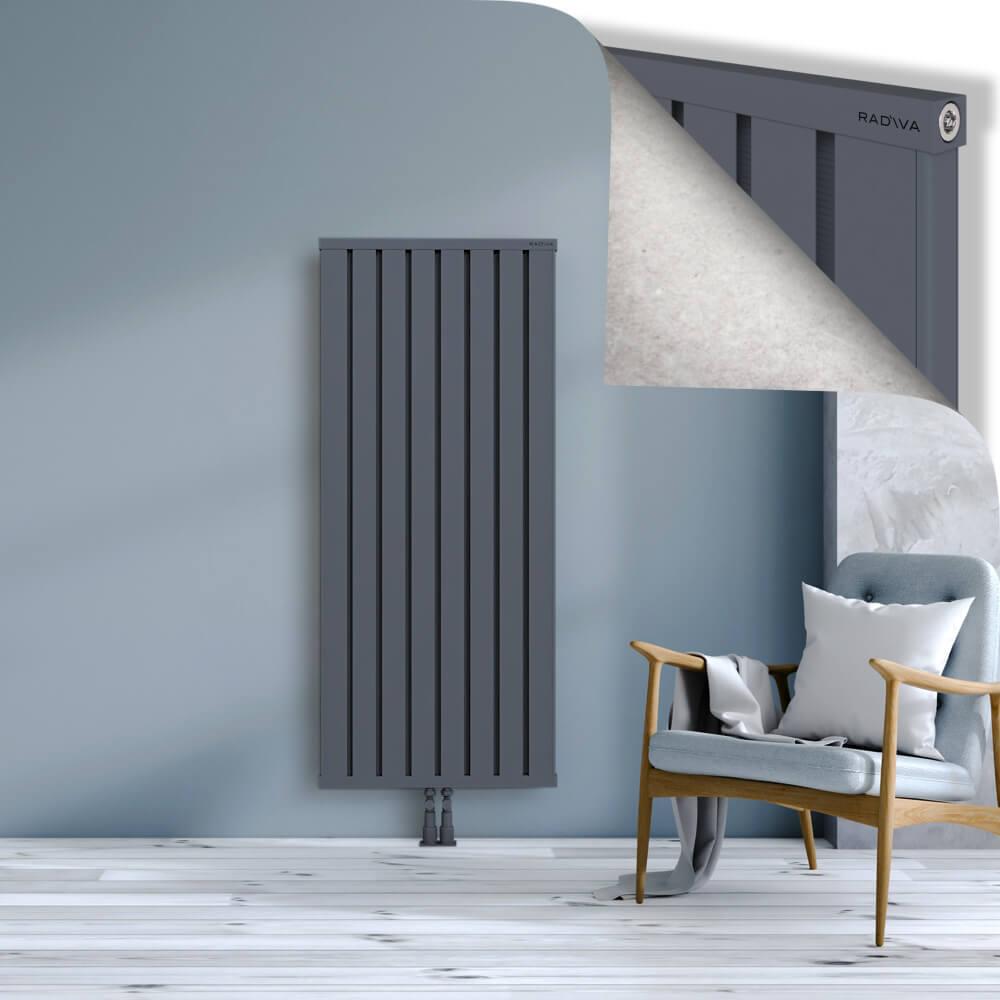 OBI Dekoratif Alüminyum Radyatör 1500x644 Antrasit