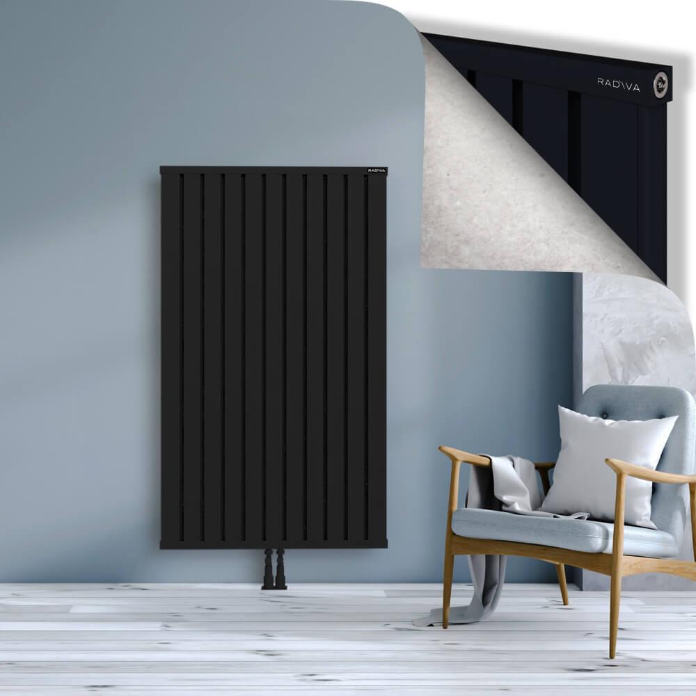 OBI Dekoratif Alüminyum Radyatör 1500x884 Siyah