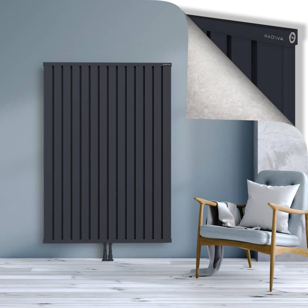 OBI Dekoratif Alüminyum Radyatör 1600x1124 Koyu Antrasit