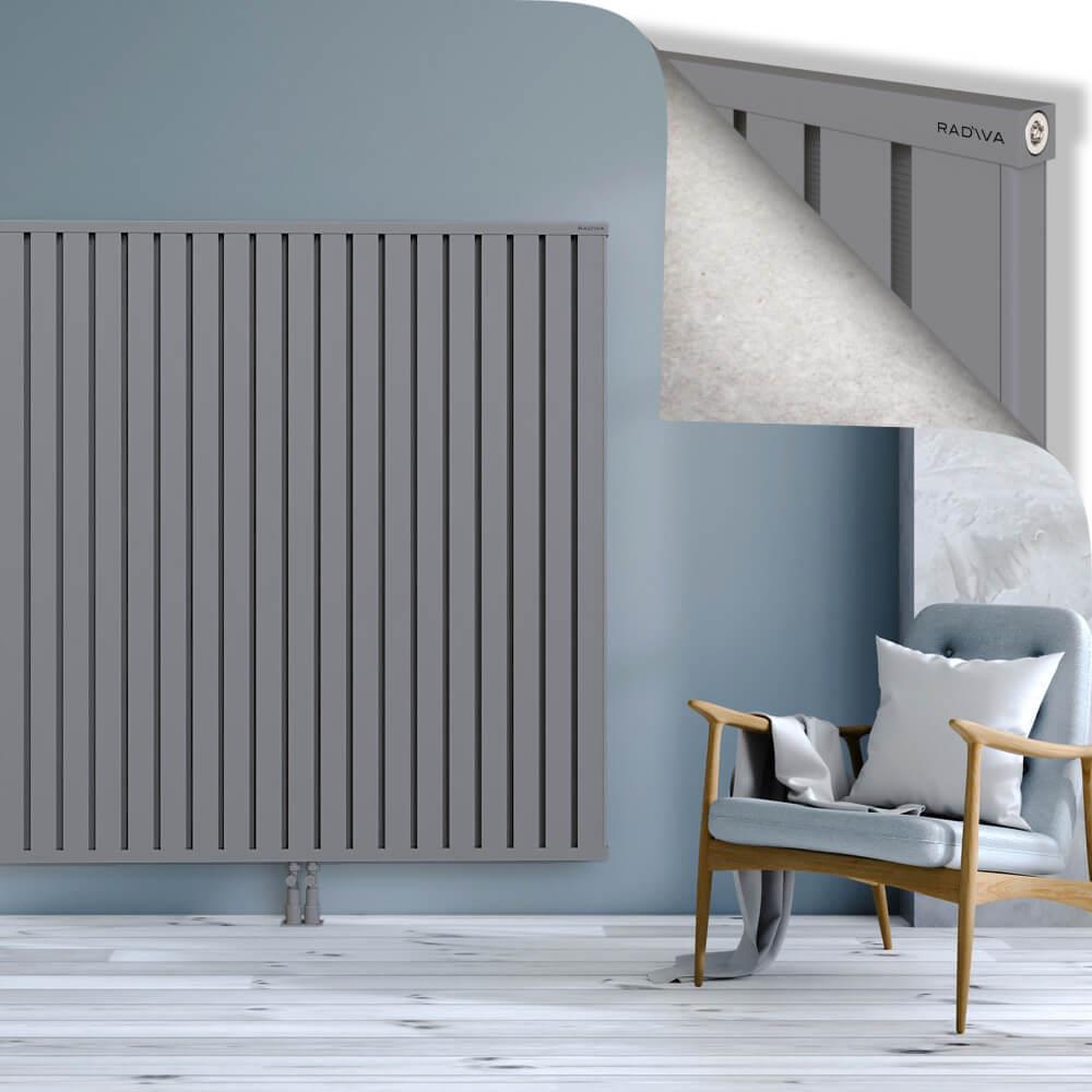 OBI Dekoratif Alüminyum Radyatör 1600x2564 Gri
