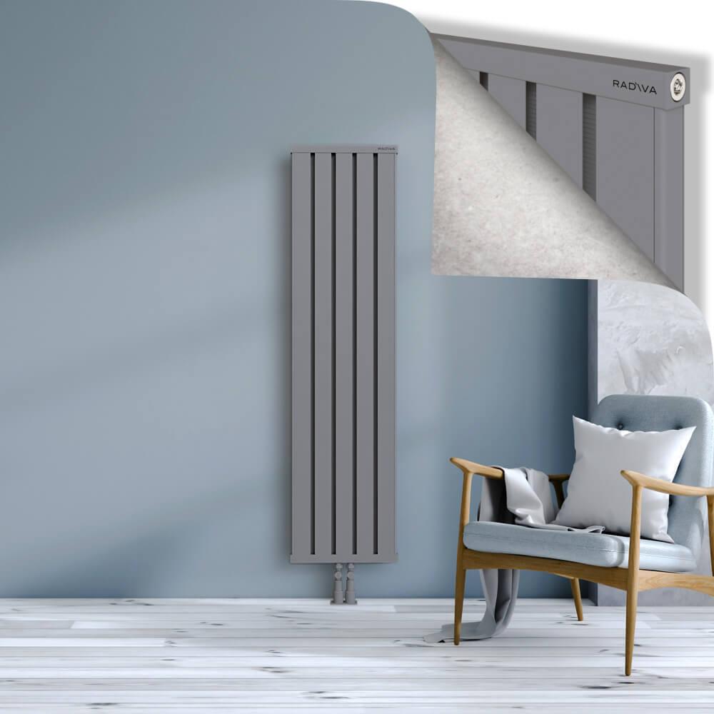 OBI Dekoratif Alüminyum Radyatör 1600x404 Gri
