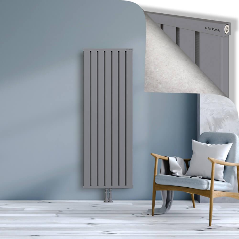 OBI Dekoratif Alüminyum Radyatör 1600x564 Gri