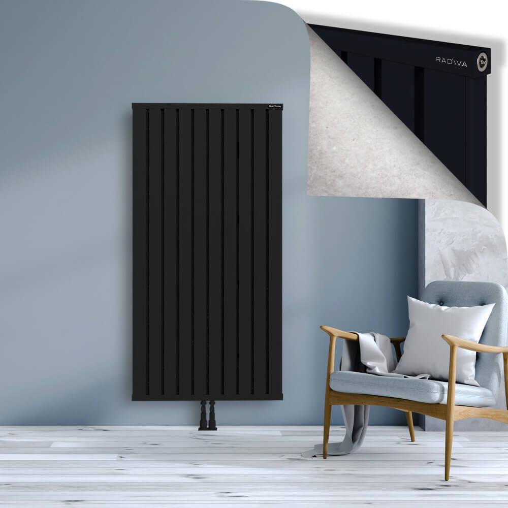 OBI Dekoratif Alüminyum Radyatör 1600x804 Siyah
