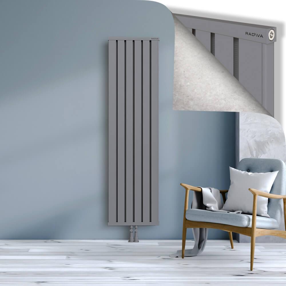 OBI Dekoratif Alüminyum Radyatör 1800x484 Gri