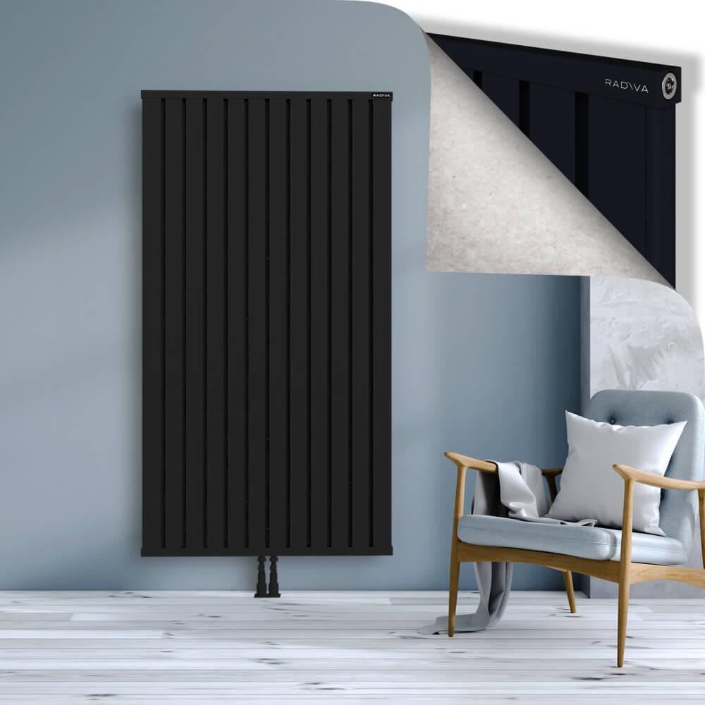 OBI Dekoratif Alüminyum Radyatör 1800x964 Siyah