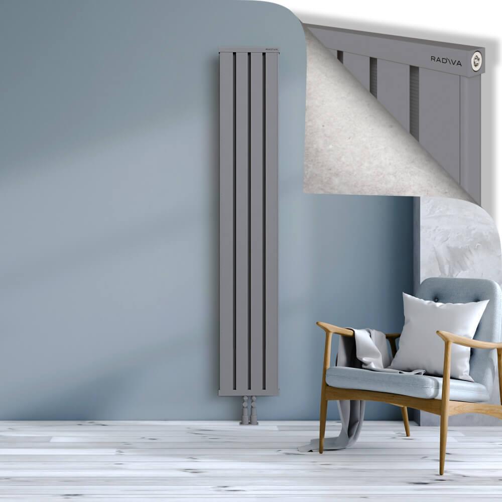 OBI Dekoratif Alüminyum Radyatör 1900x324 Gri