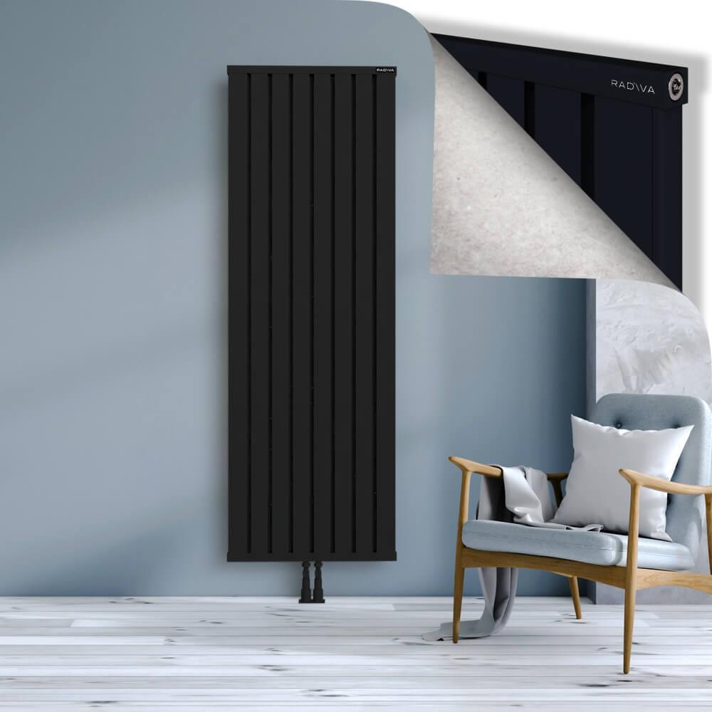 OBI Dekoratif Alüminyum Radyatör 1900x644 Siyah