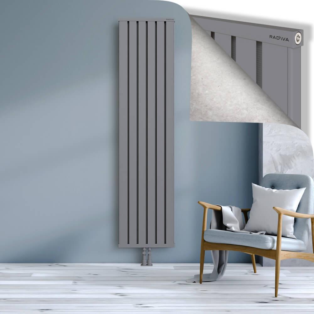 OBI Dekoratif Alüminyum Radyatör 2000x484 Gri